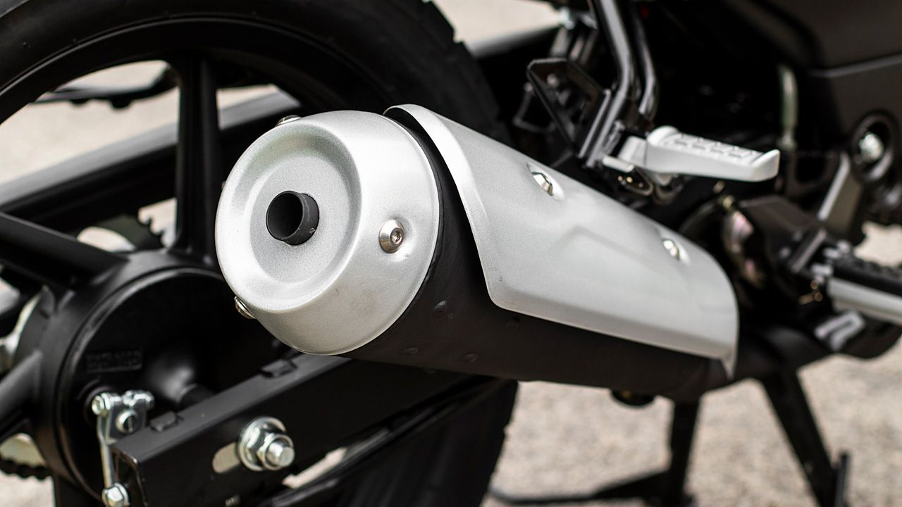 TVS Raider 125 Silencer Muffler