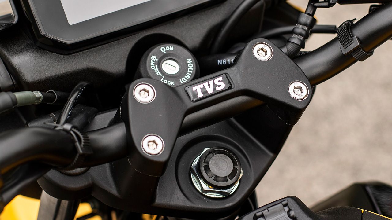 TVS Raider 125 Steering Lock