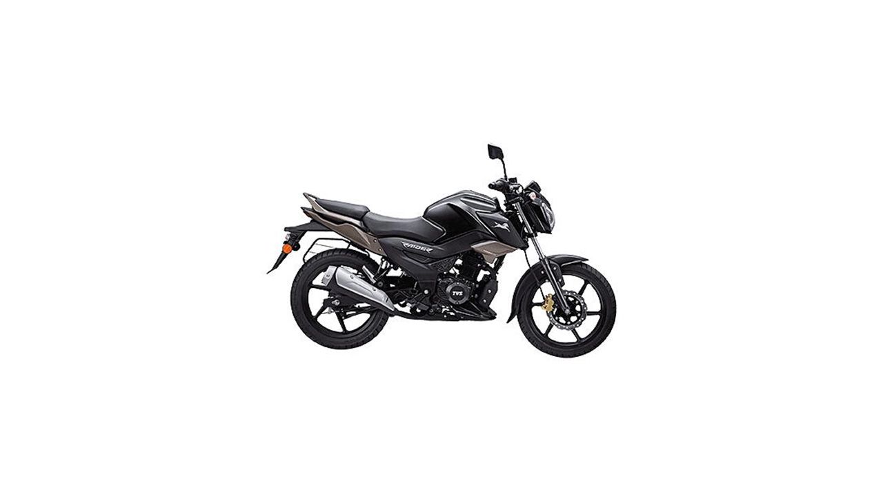 TVS Raider 125 Wicked Black