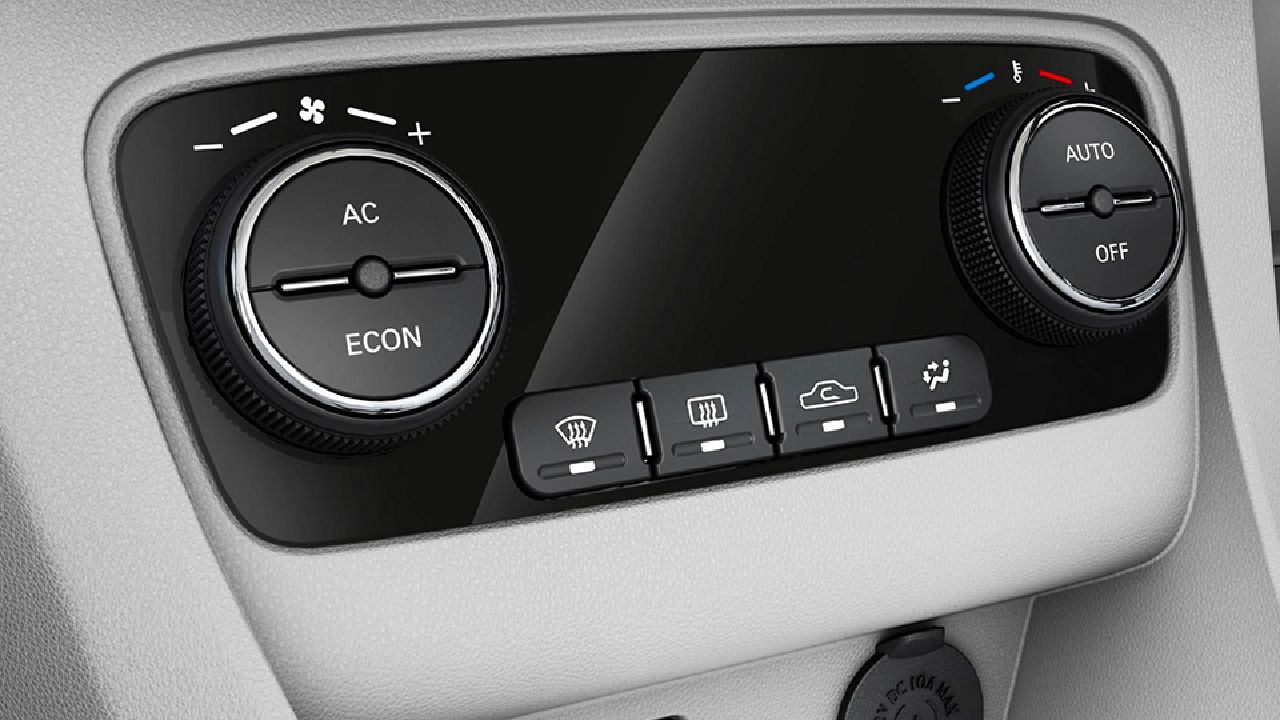 Tata Tiago EV AC Controls