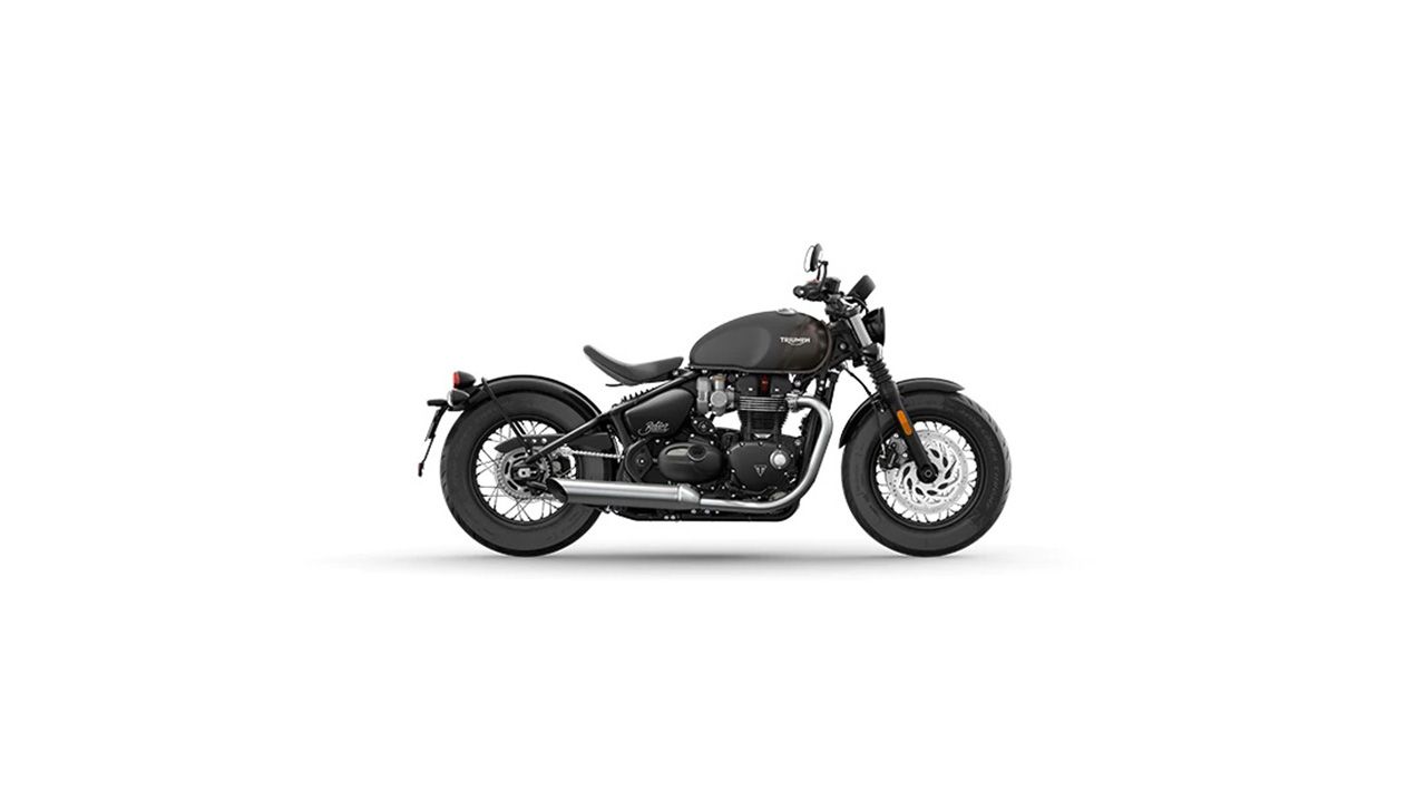 Triumph Bonneville Bobber Grey