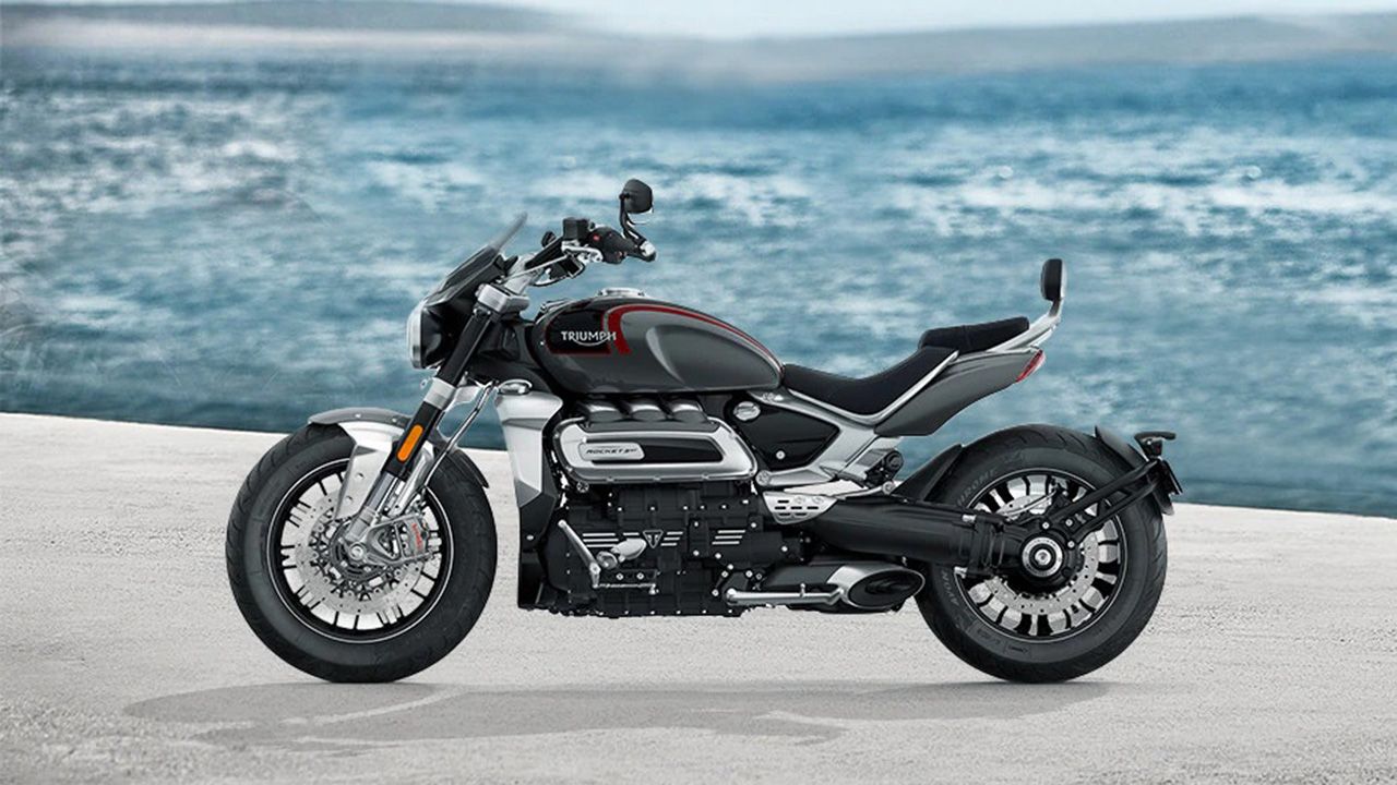 Triumph Rocket 3 Left Side View