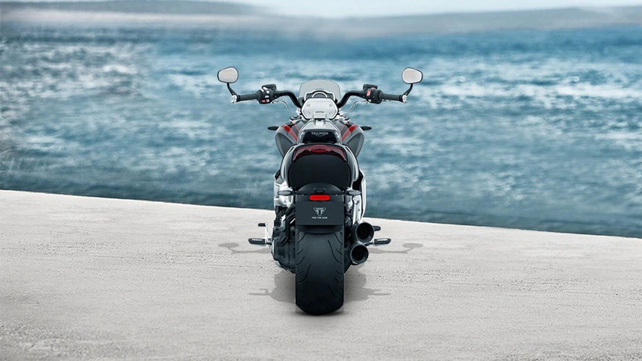 Triumph Rocket 3 Rear View