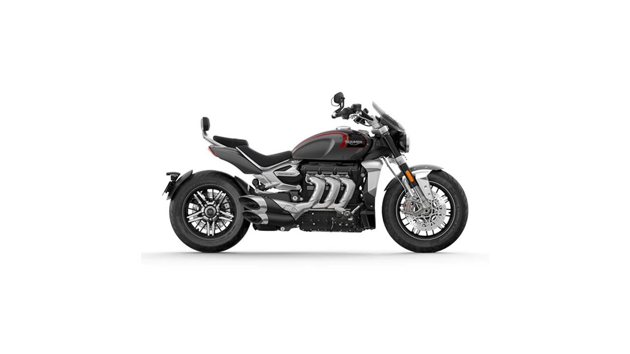 Triumph Rocket 3 Silver Ice Storm Grey