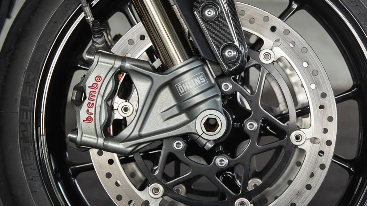 Triumph Speed Triple 1200 RS Front Brake View