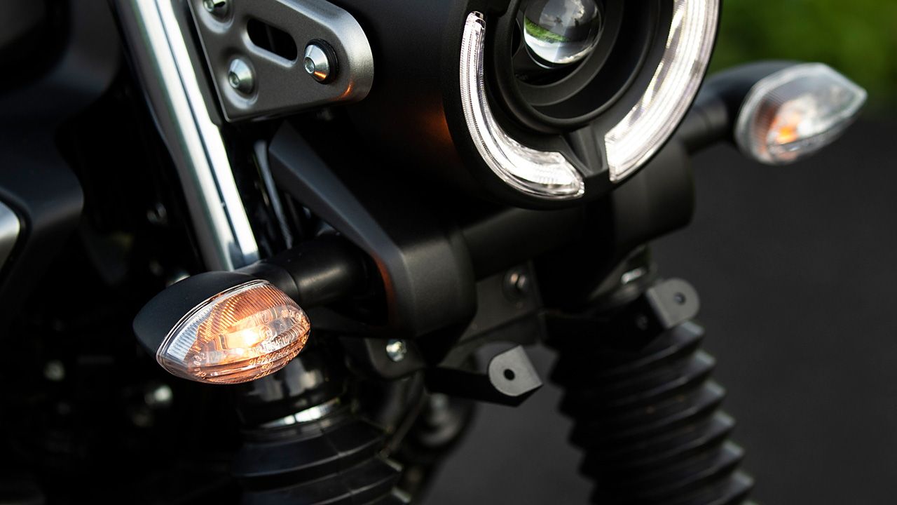 Yamaha FZ X Front Turn Indicators