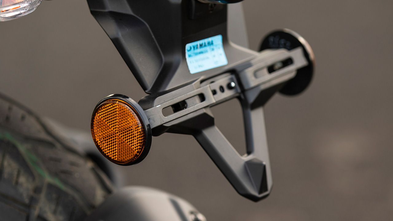 Yamaha FZ X Rear Reflex Reflector