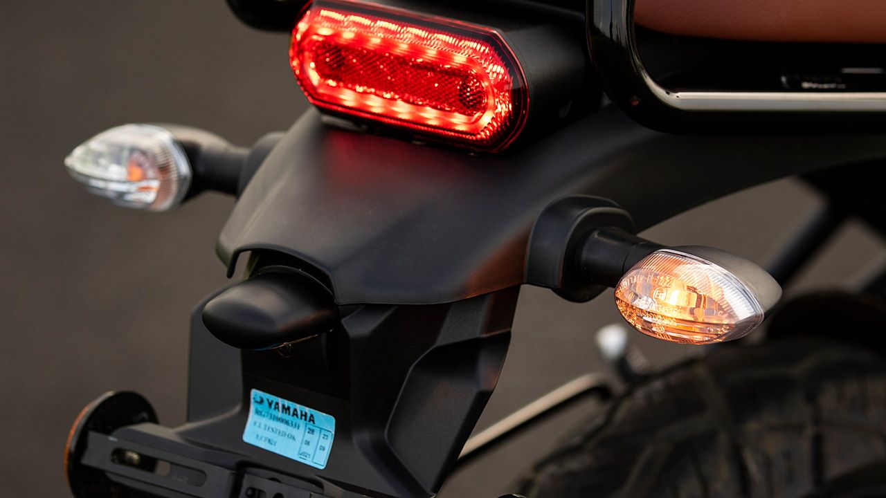 Yamaha FZ X Rear Turn Indicators