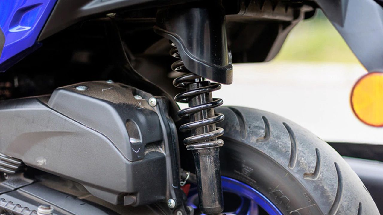 Yamaha Ray ZR 125 Rear Suspension View