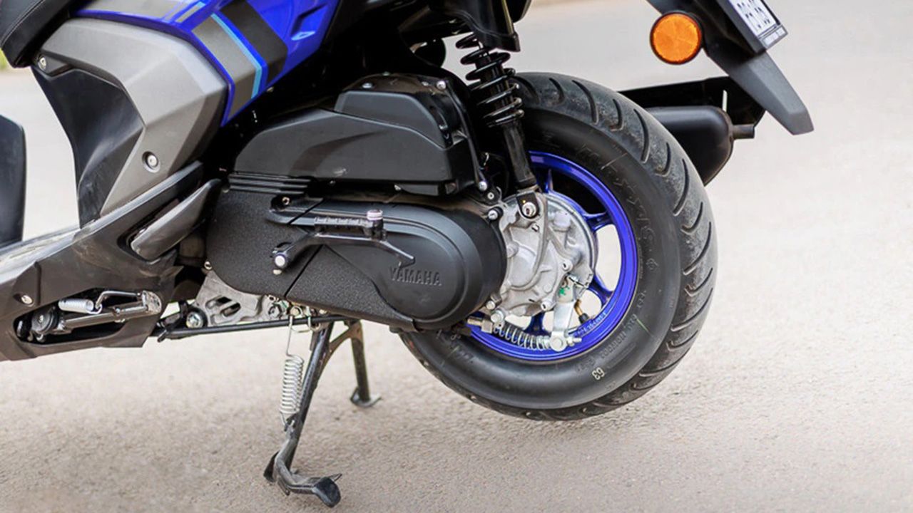 Yamaha Ray ZR 125 Rear Tyre View