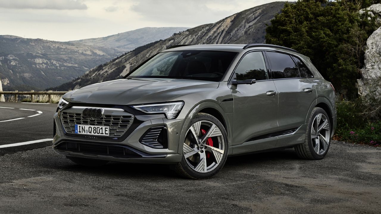 Audi Q8 E Tron Front Quarter Static