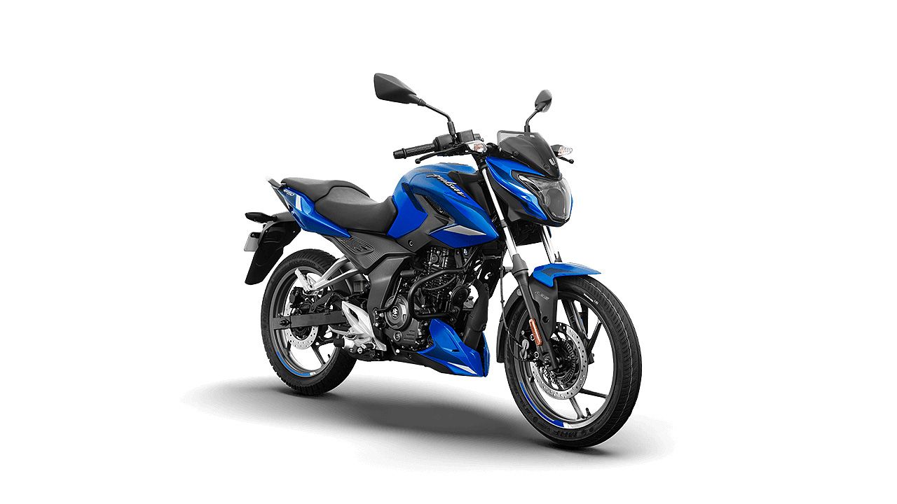 Bajaj Pulsar P150 Caribbean Blue Twin Disc 