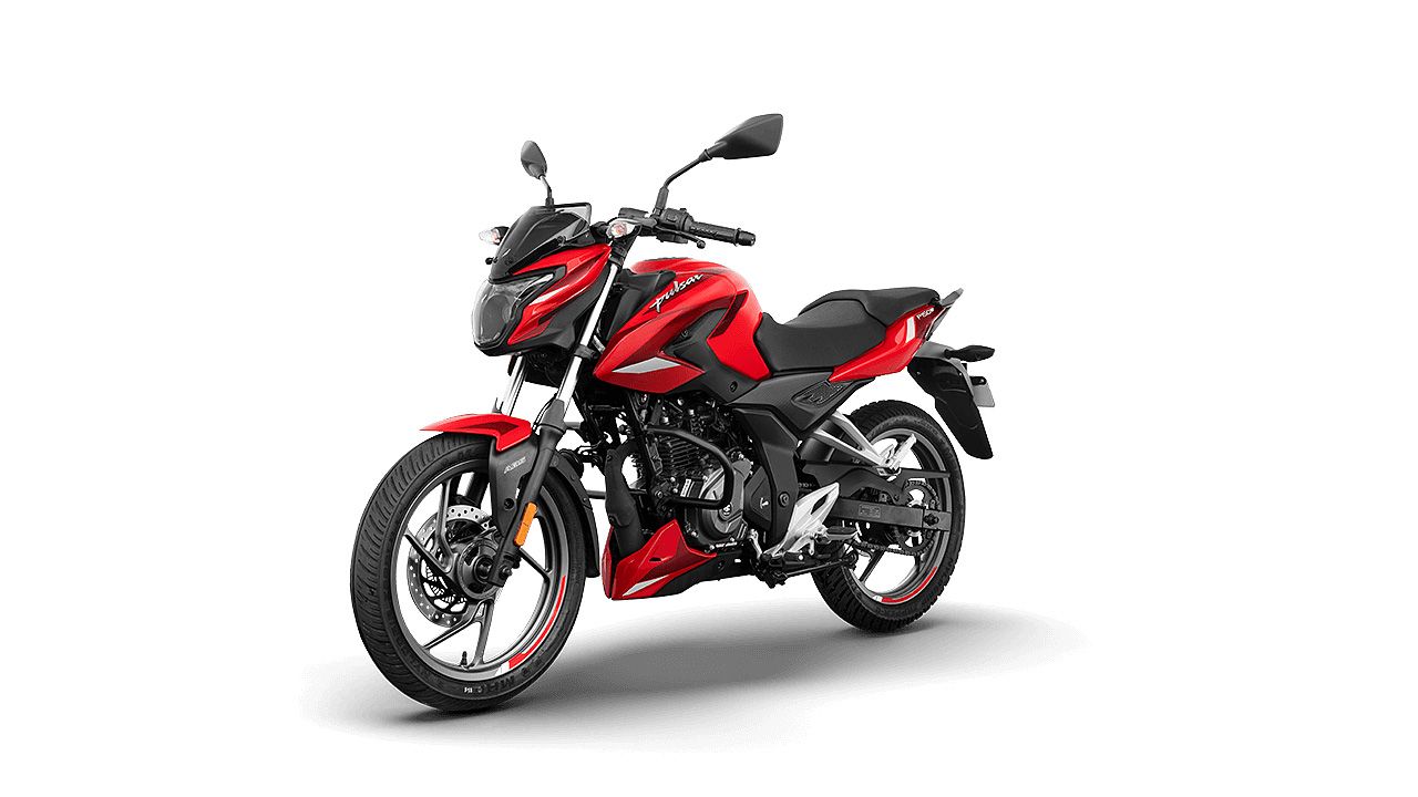 Bajaj Pulsar P150 Left Front Three Quarter