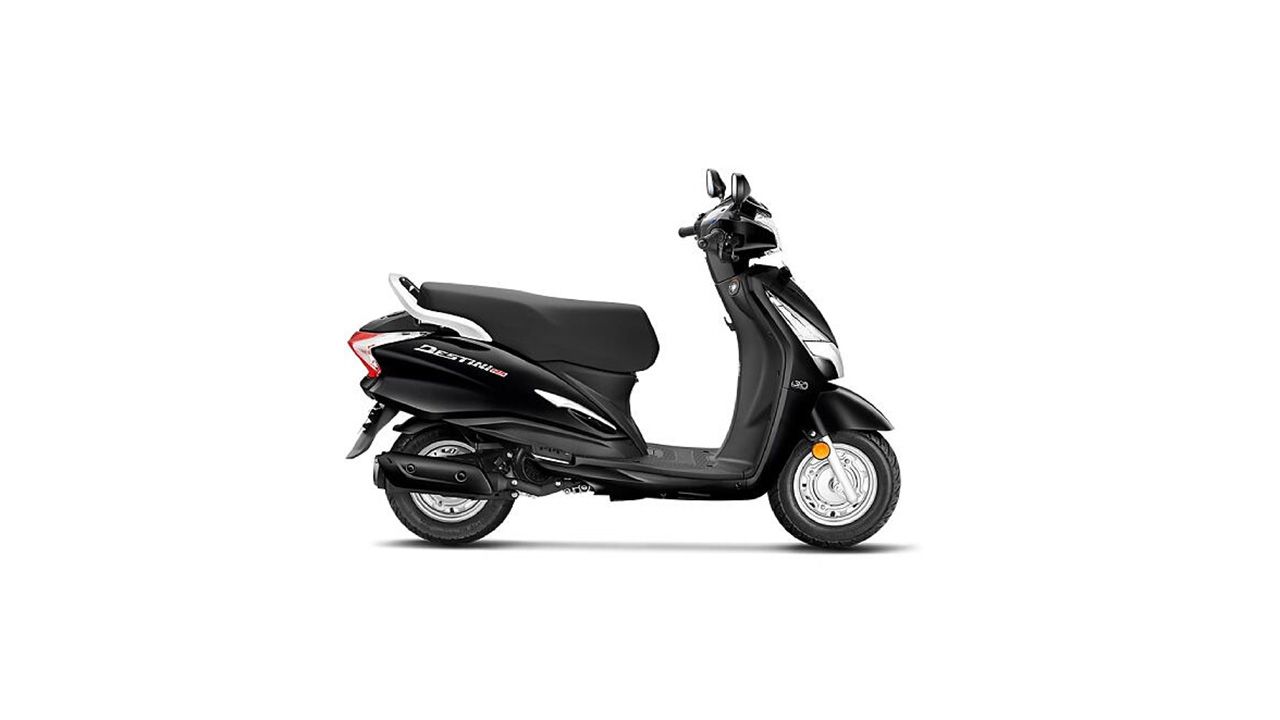 Hero Destini 125 Xtec Panther Black