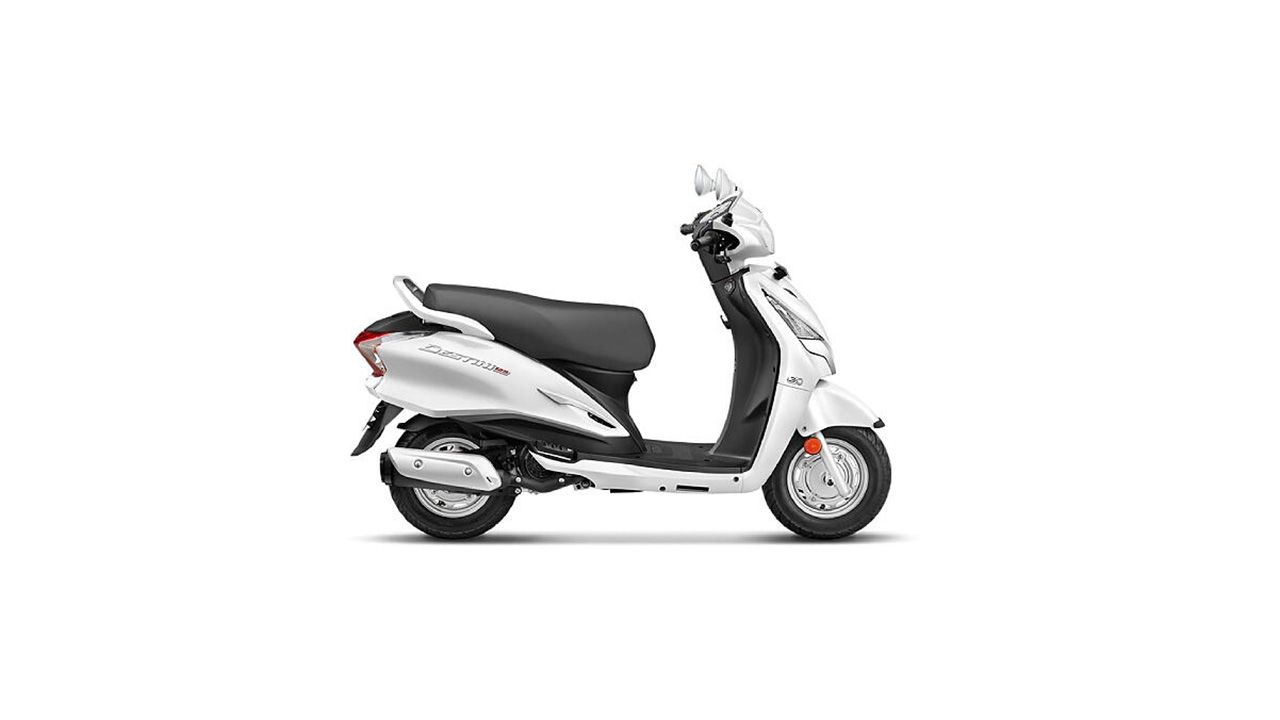 Hero Destini 125 Xtec Pearl Silver White