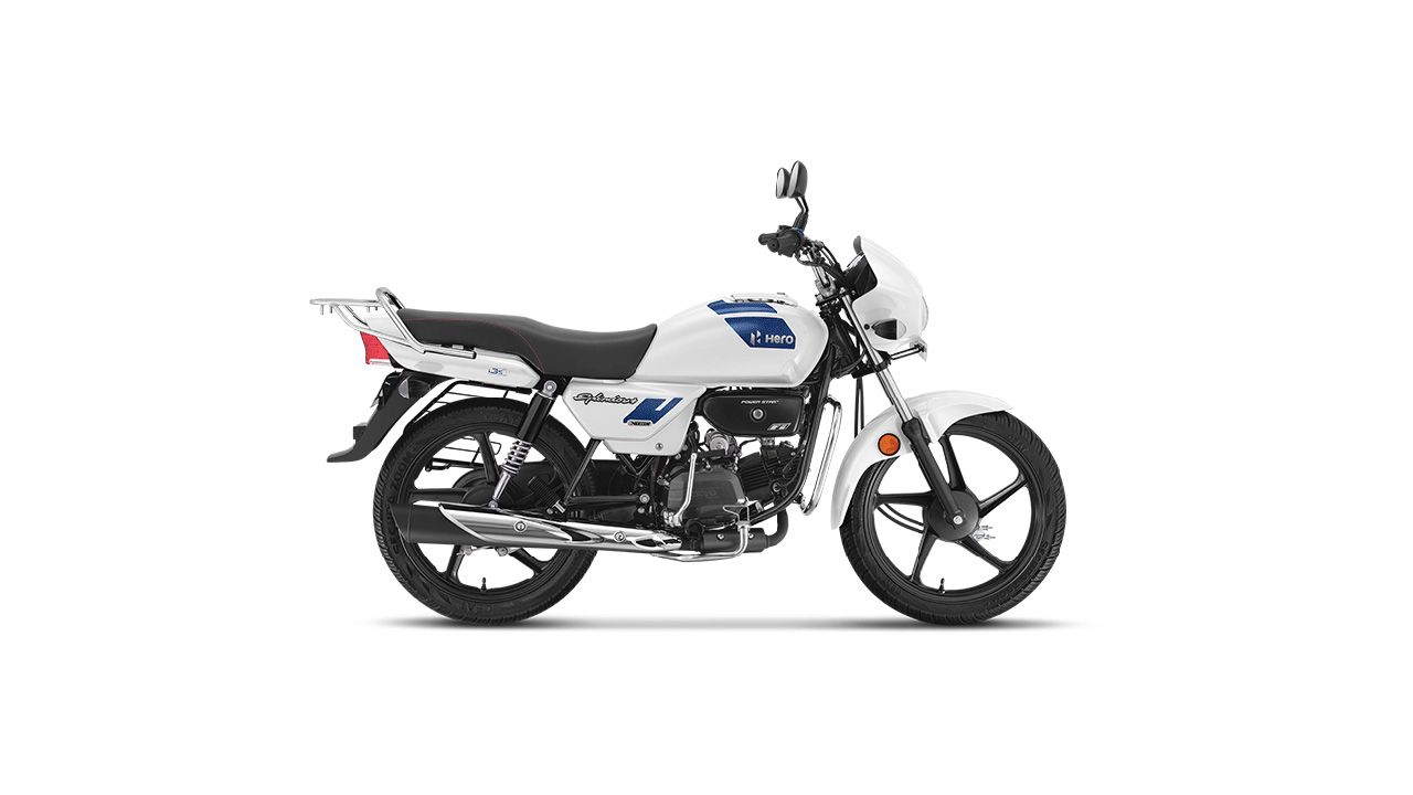 Hero Splendor Plus Xtec Pearl White