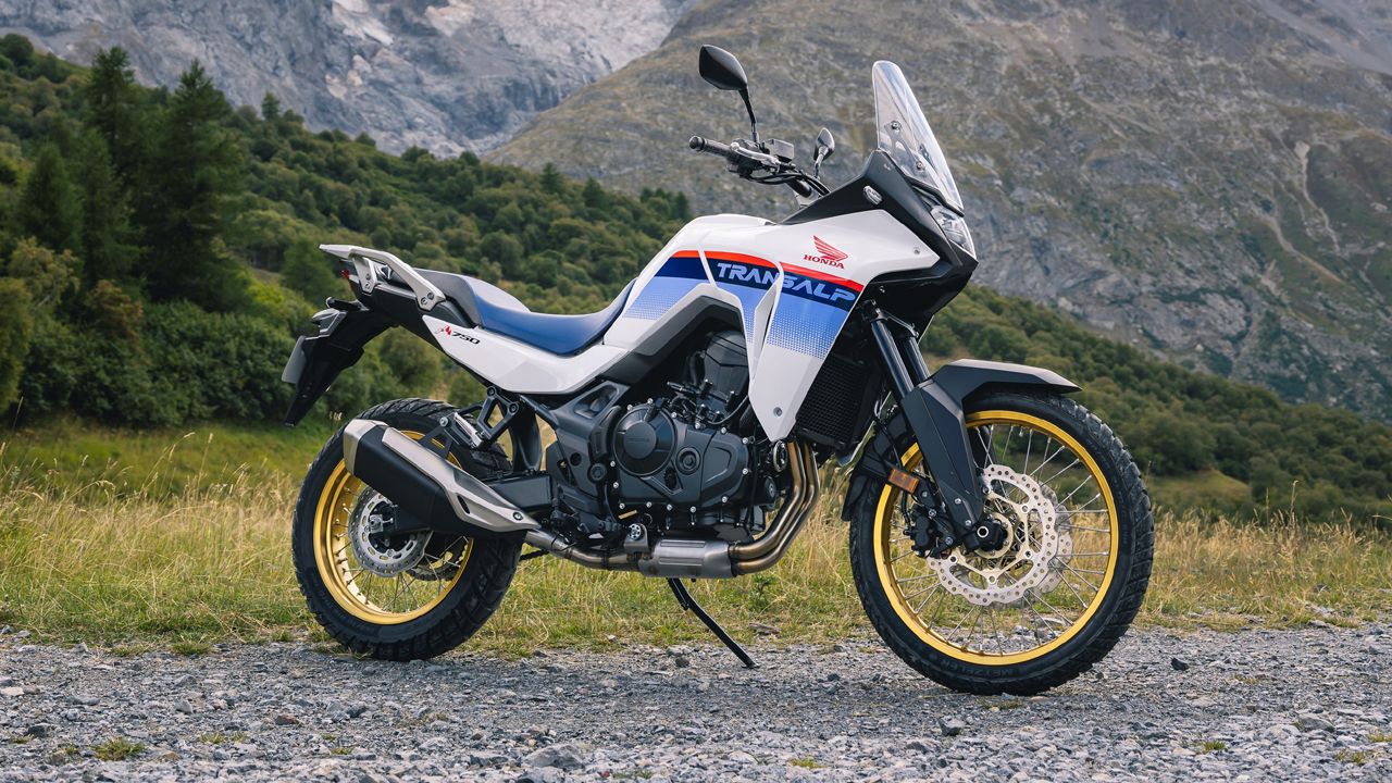 Honda XL750 Transalp Side View