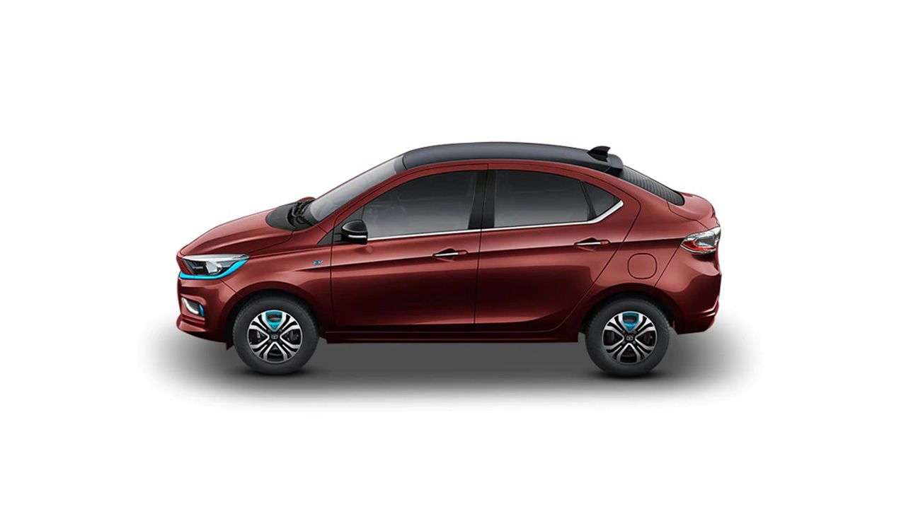 Tata Tigor EV Magnetic Red