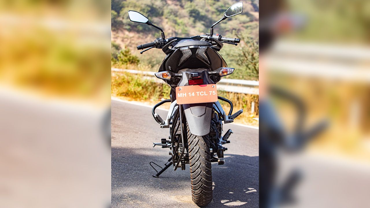 Bajaj Pulsar 150 Rear Vies