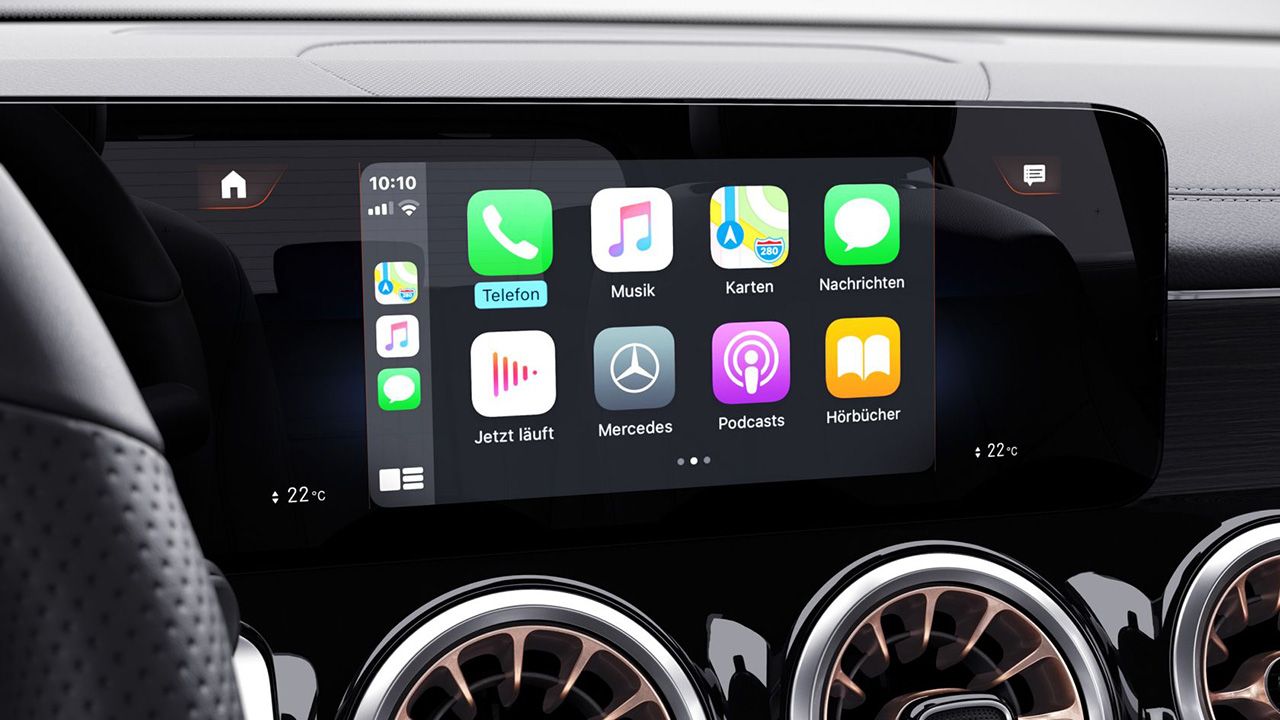Mercedes Benz EQB Smartphone Integration1