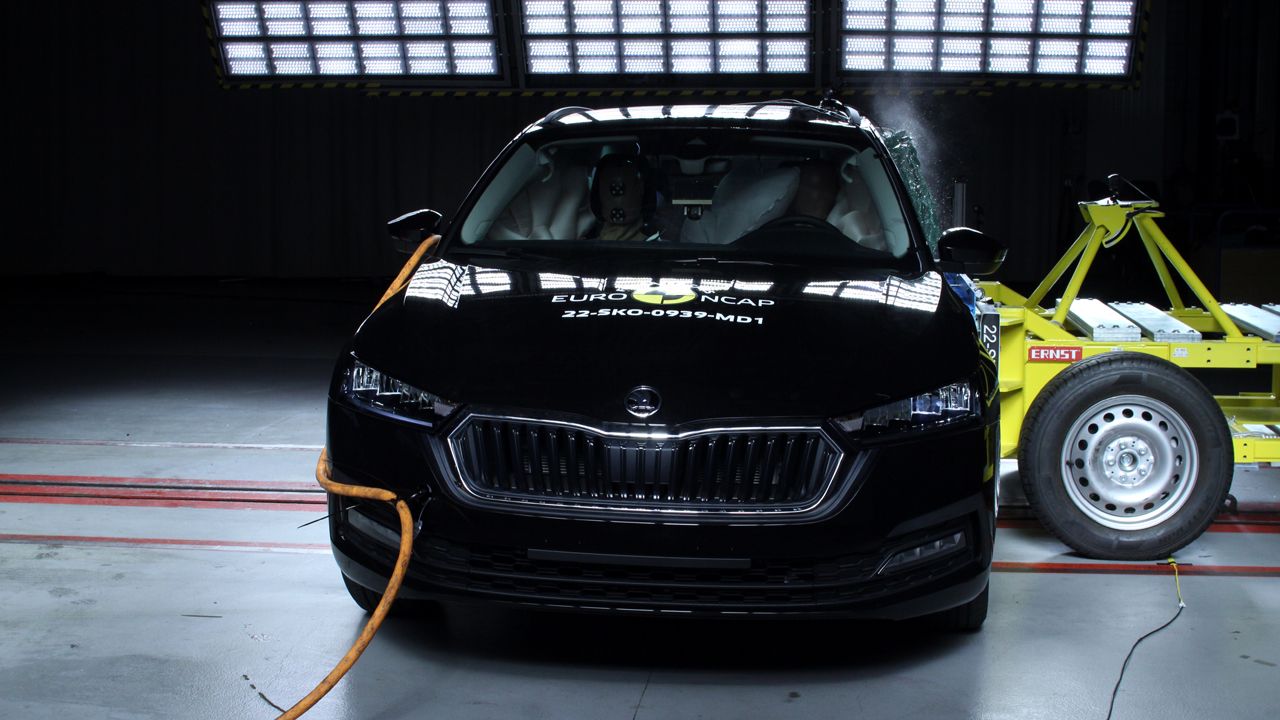 Skoda Octavia Euro NCAP Crash Tests 2022