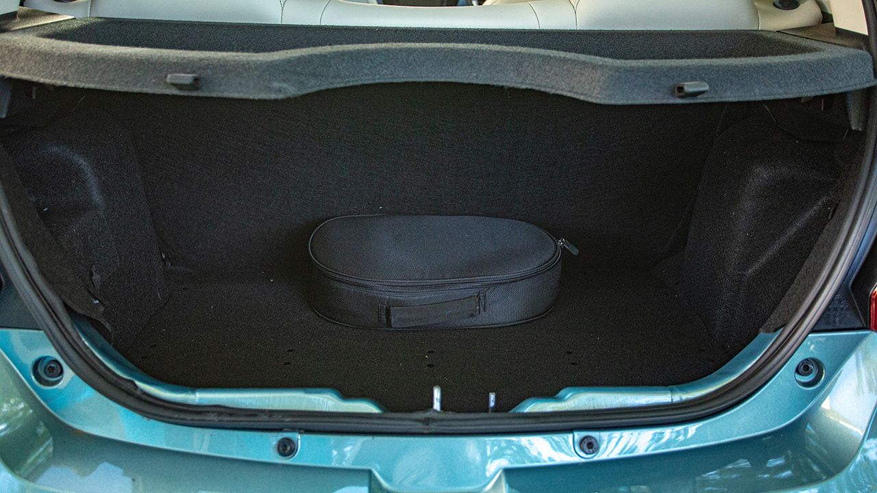 Tata Tiago EV boot space