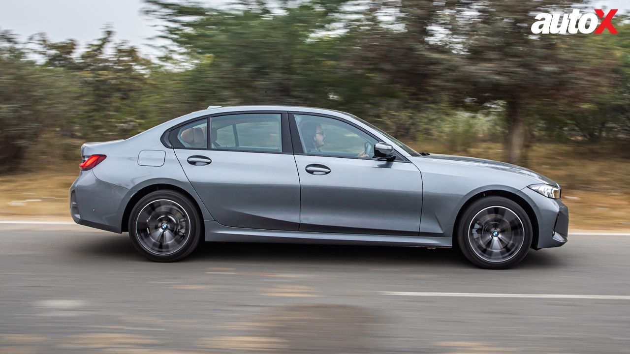 BMW 3 Series Gran Limousine Facelift Side View Motion