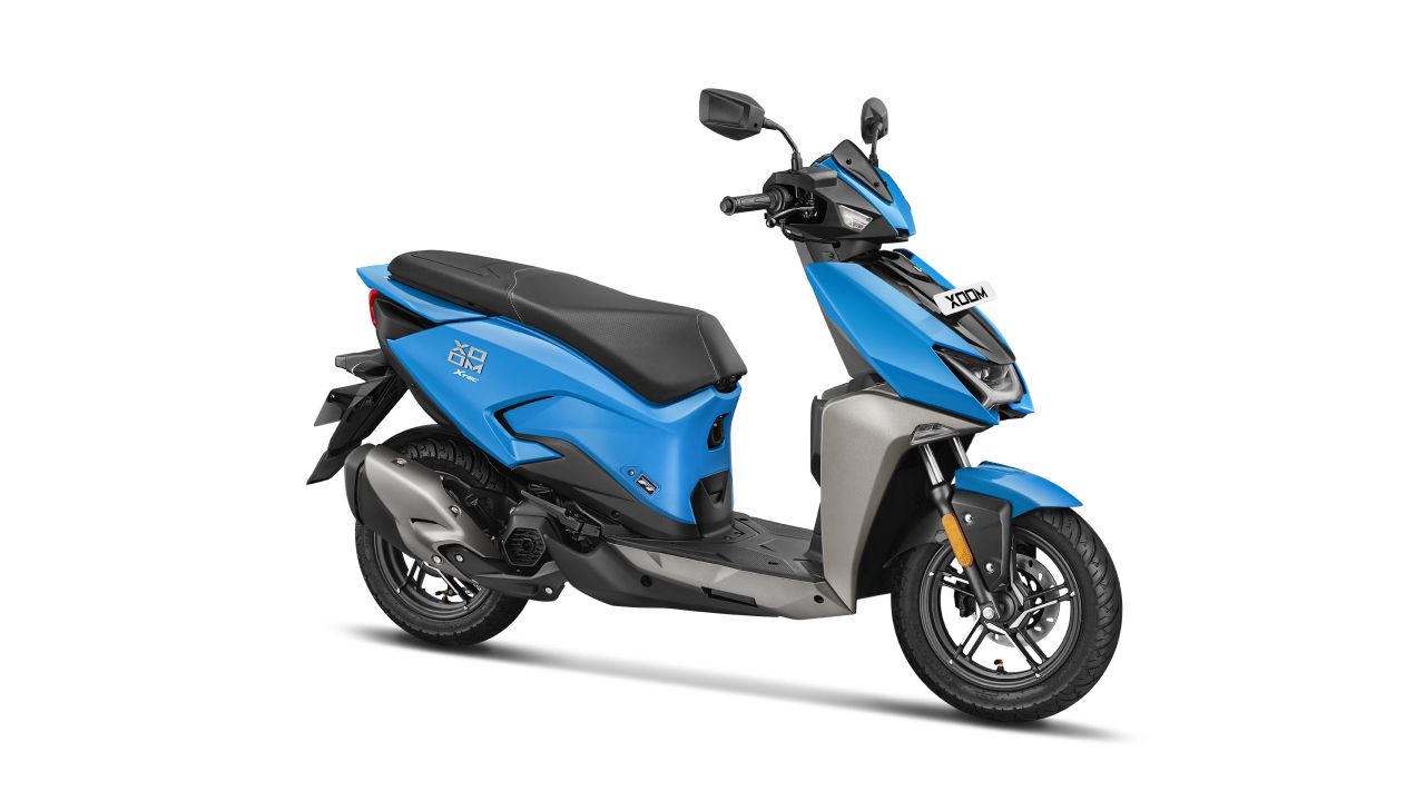 Hero Xoom 110 Polestar Blue