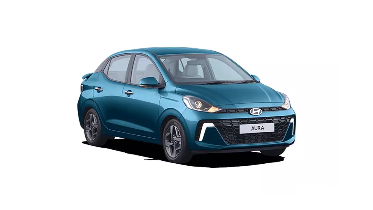 Hyundai Aura 2023 Aqua Teal