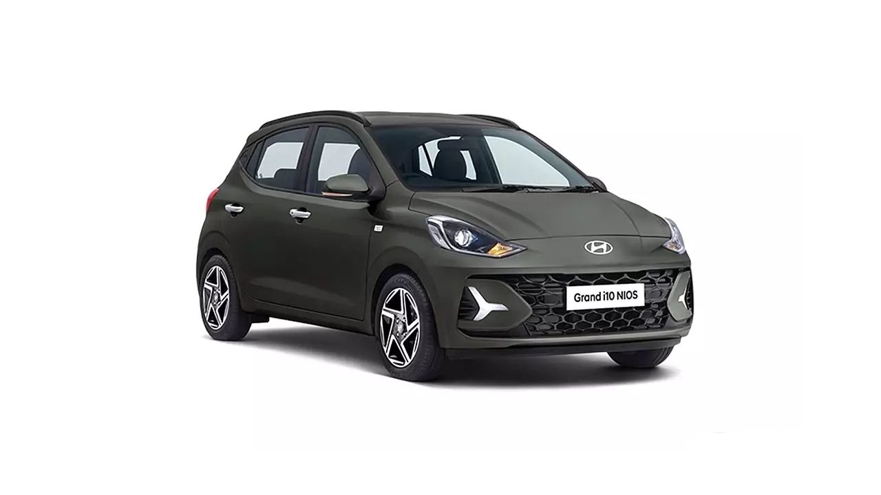 Hyundai Grand i10 Nios Facelift Spark Green