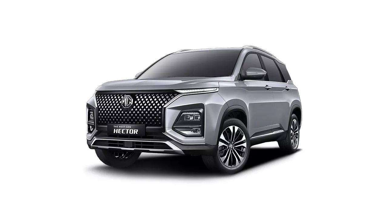 MG Hector Aurora Silver