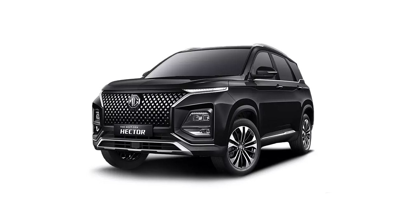 MG Hector Starry Black