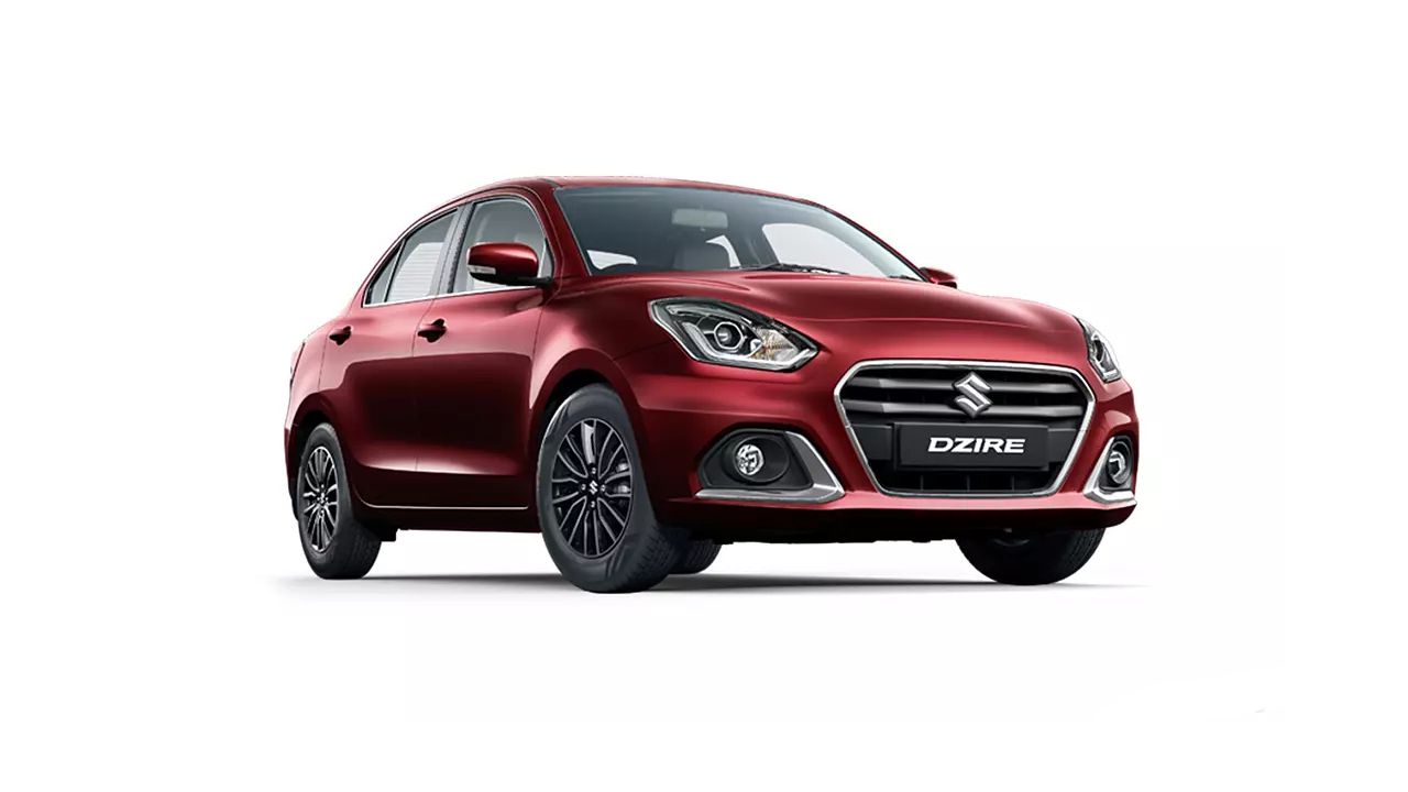 Maruti Suzuki Dzire Phoenix Red