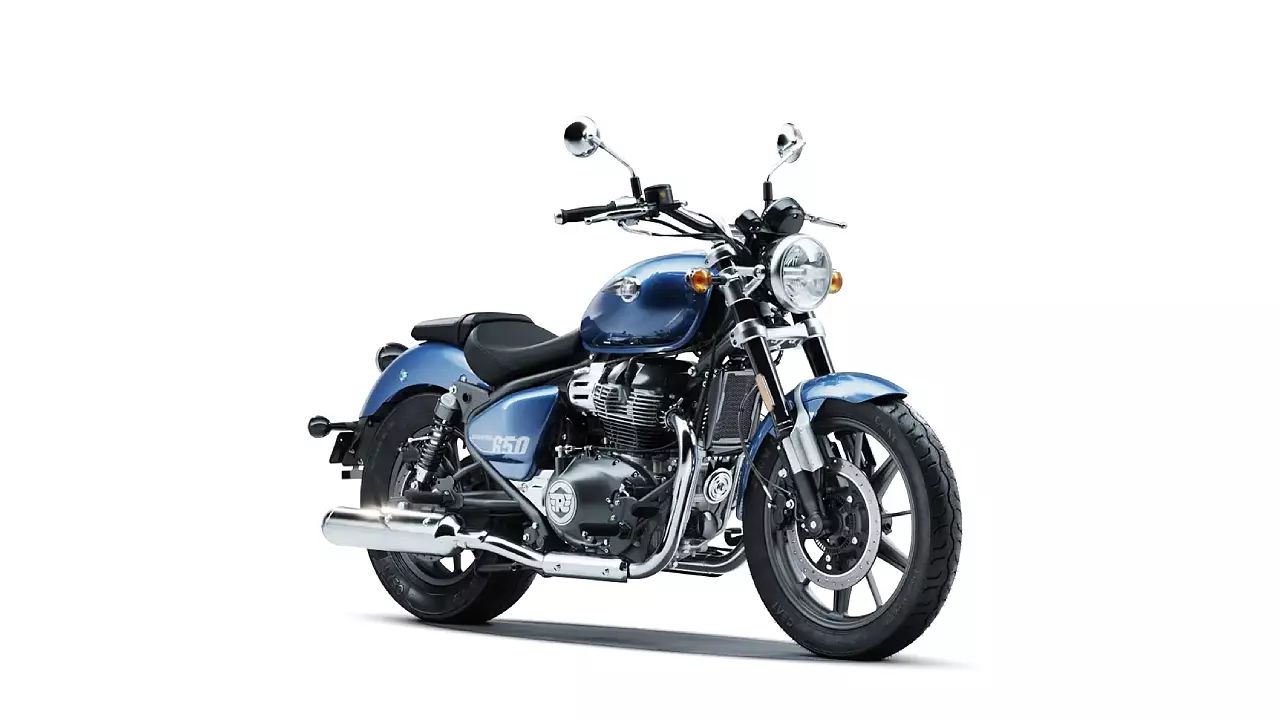 Royal Enfield Super Meteor 650 Astral Blue