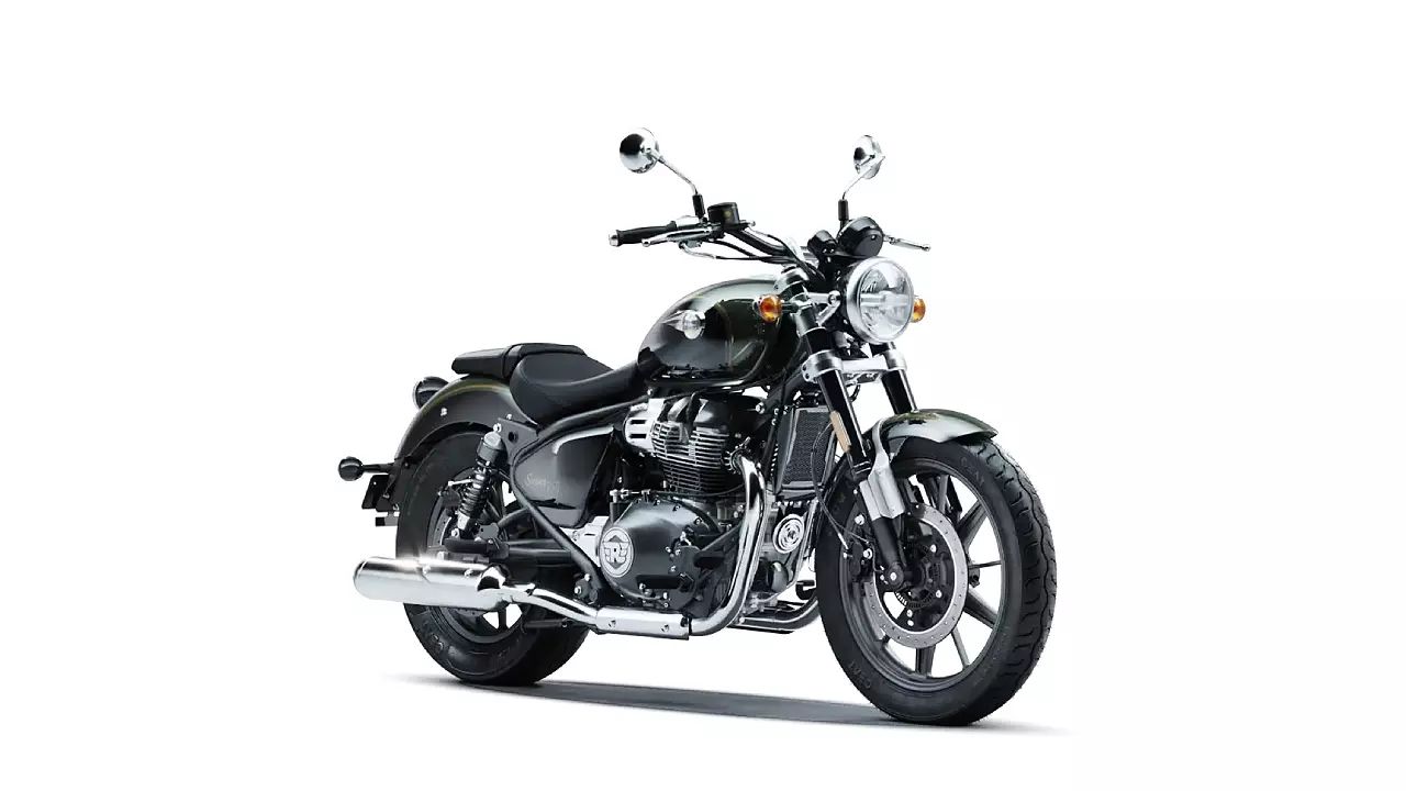 Royal Enfield Super Meteor 650 Interstellar Green