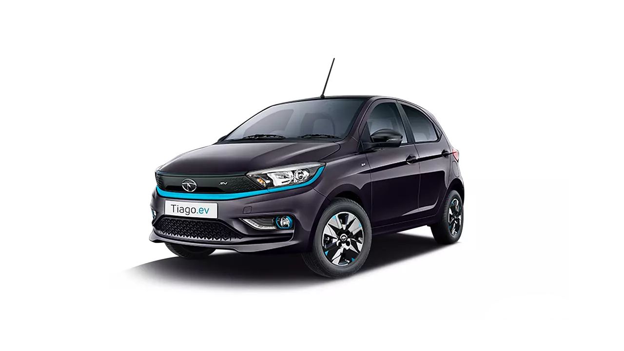 Tata Tiago EV Midnight Plum