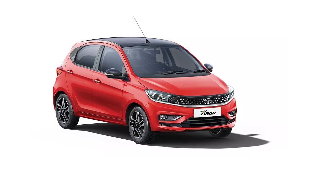 Tata Tiago Flame Red