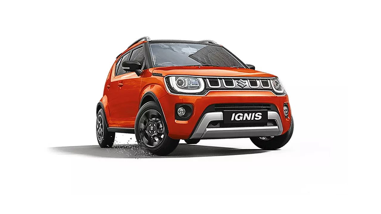 Maruti Suzuki Ignis Lucent Orange with Black Roof