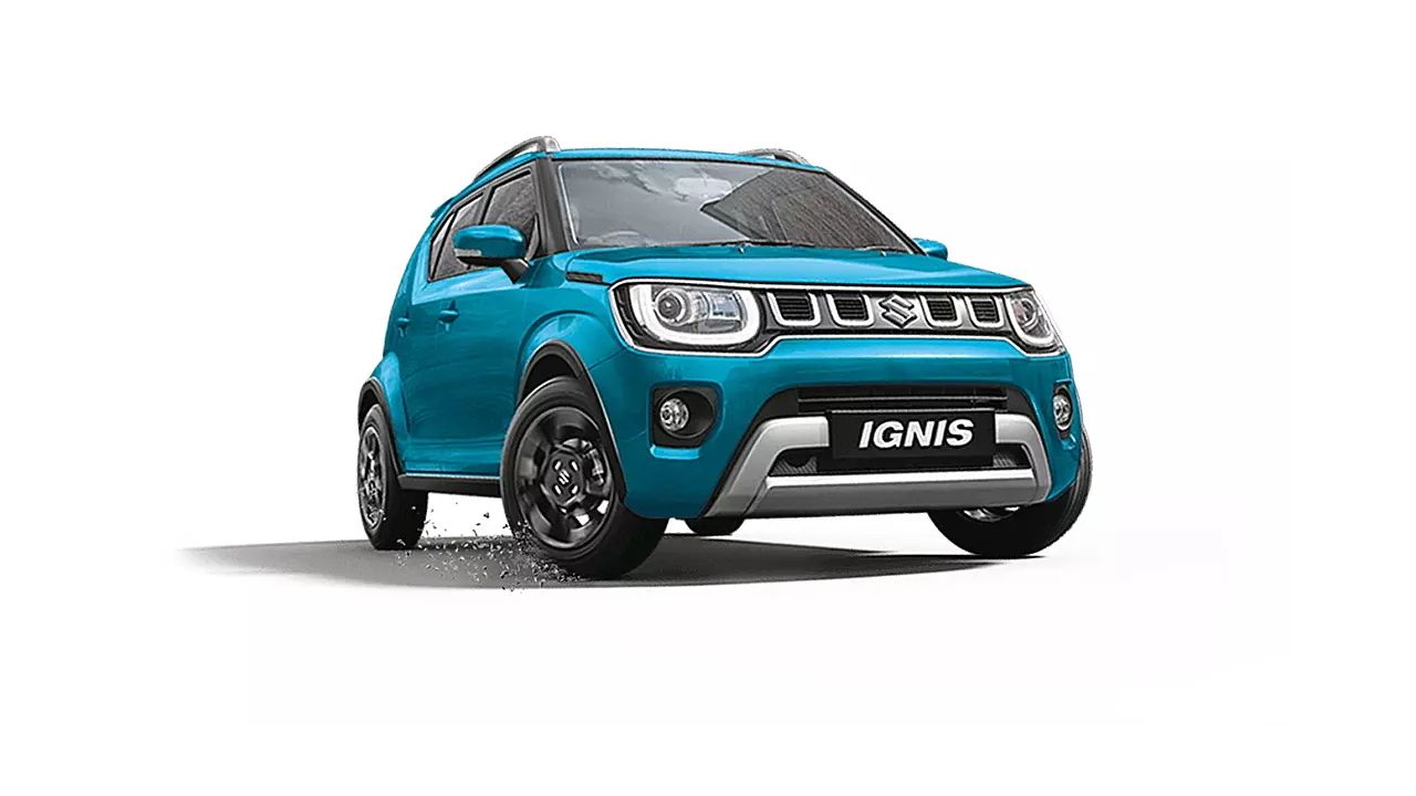 Maruti Suzuki Ignis Turquoise Blue