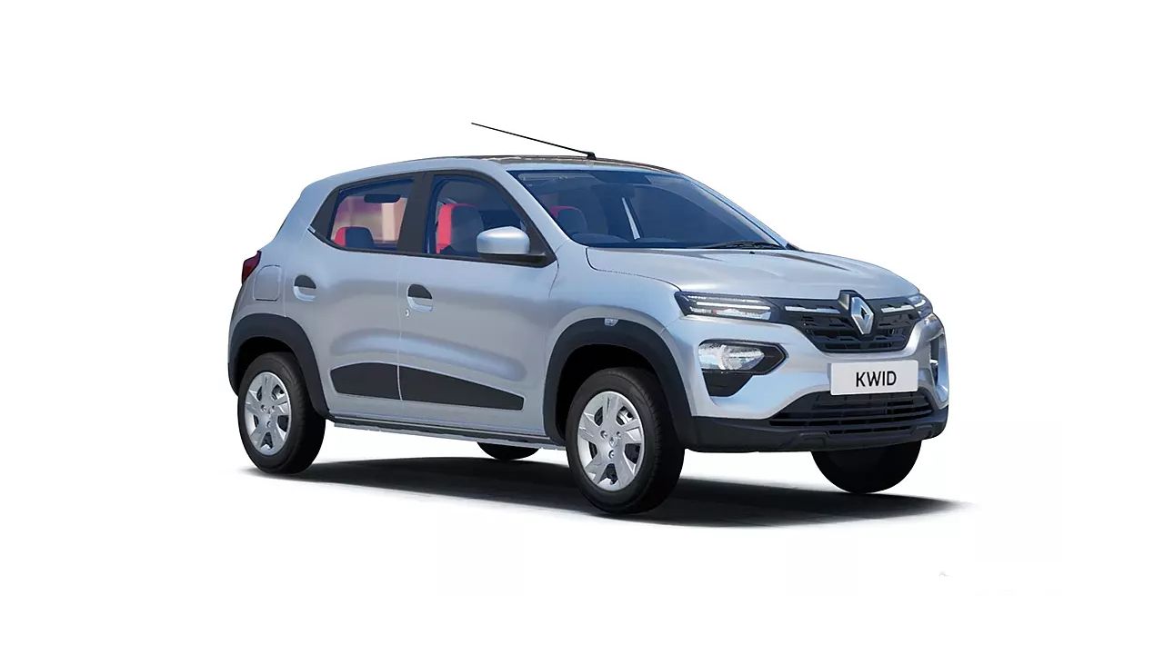 Renault Kwid Moonlight Silver