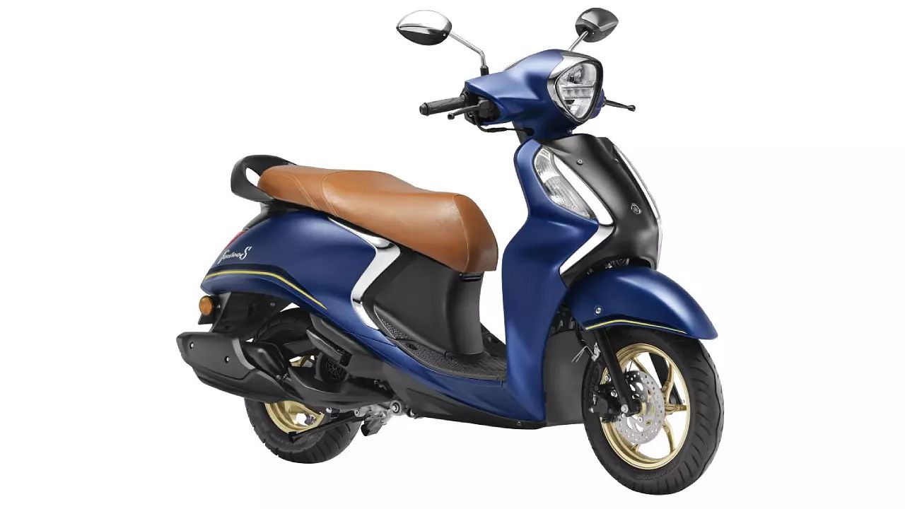 Yamaha Fascino 125 2023 Dark Matte Blue Spl