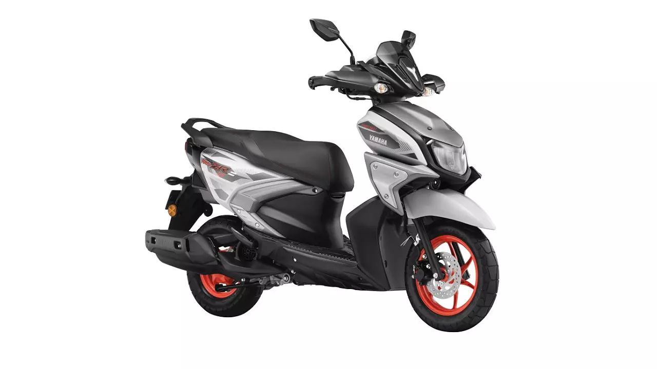 Yamaha RayZR 125 Light Grey Vermillion