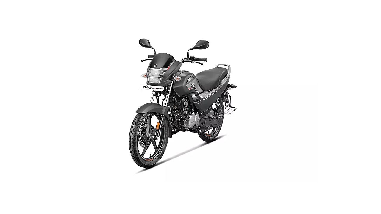 Hero Super Splendor Xtec Left Front Three Quarter