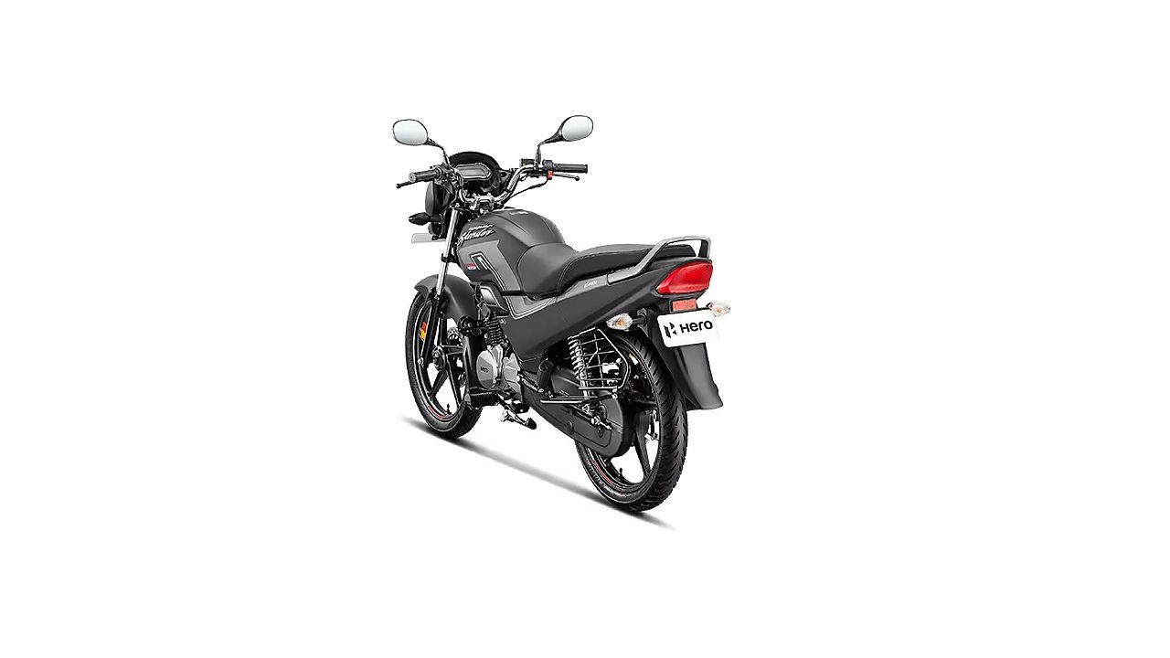 Hero Super Splendor Xtec Left Rear Three Quarter