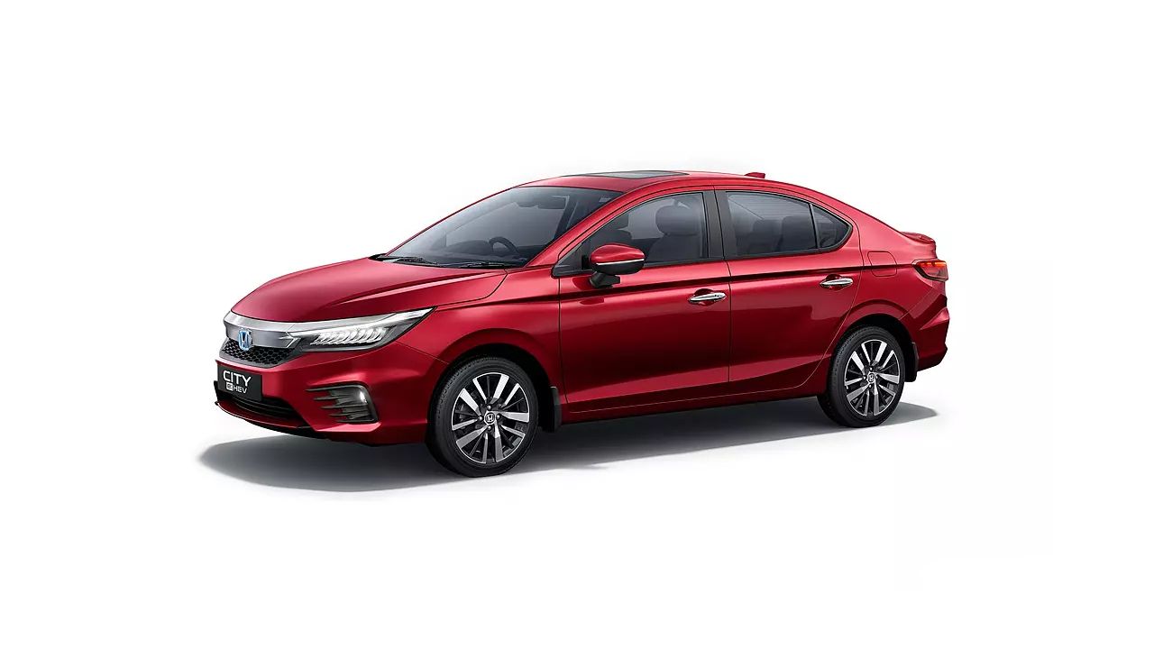 Honda City Hybrid eHEV Radiant Red Metallic