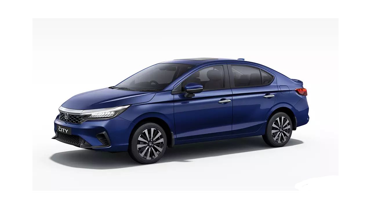 Honda New City Obsidian Blue Pearl