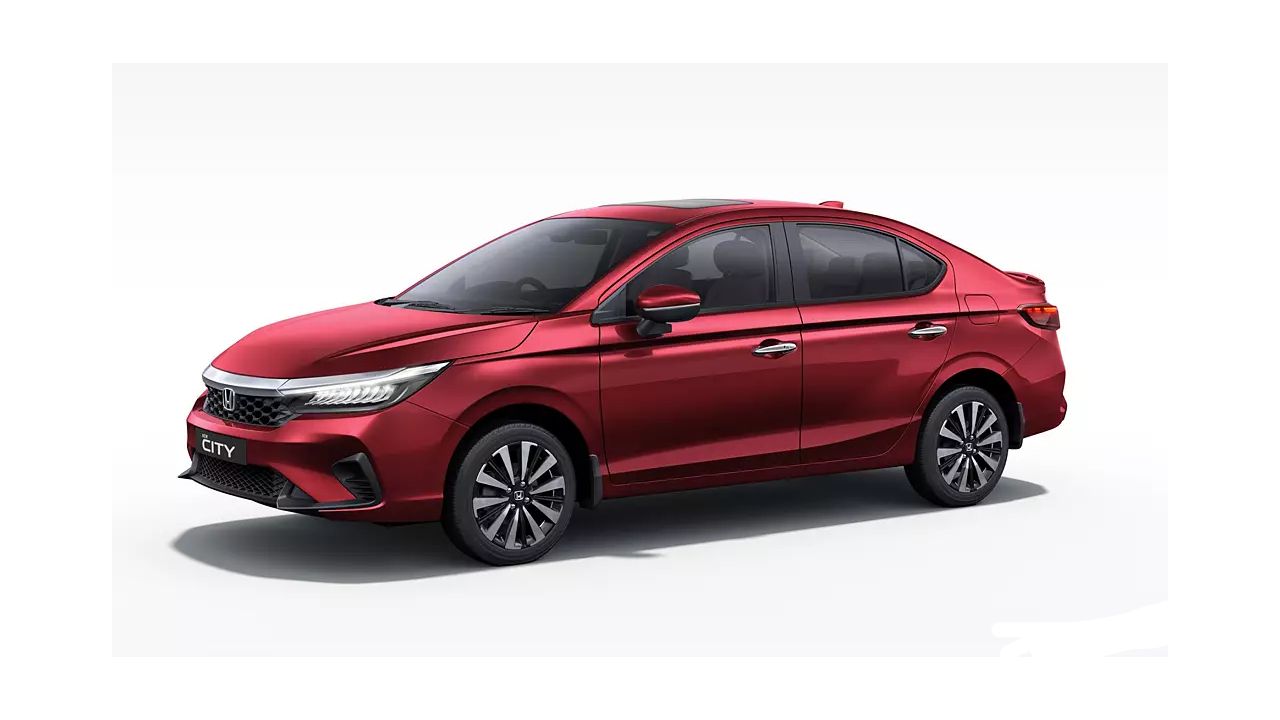 Honda New City Radiant Red Metallic