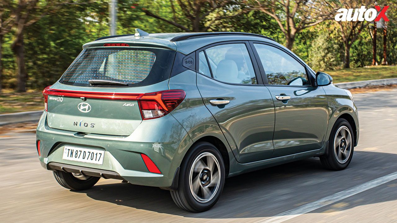 Hyundai Grand I10 Nios Back Three Quarter