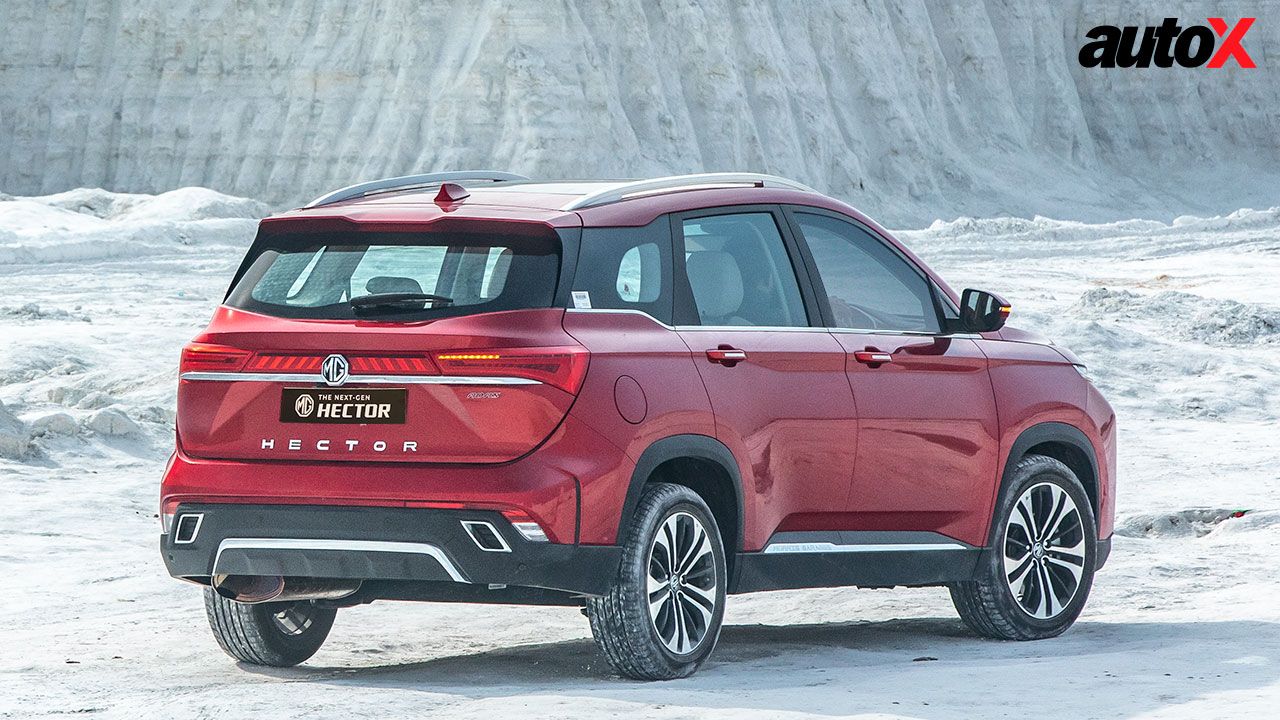 MG Hector Back Three Quarter