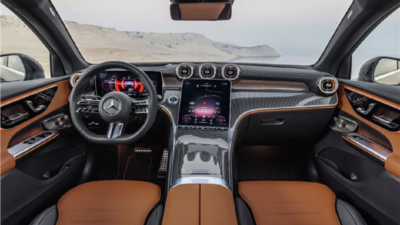 Mercedes Benz GLC Coupe Interior